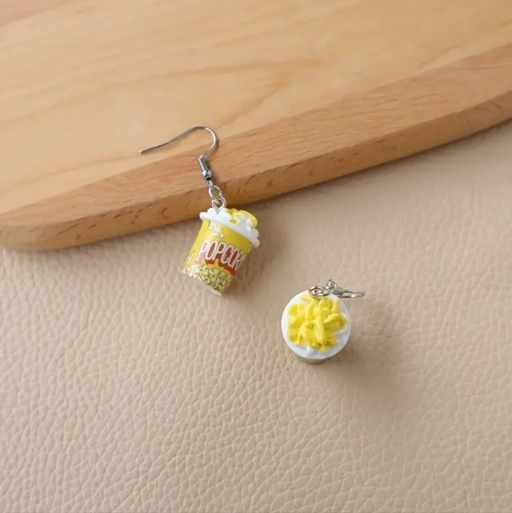 Pierced Popcorn Earrings - Picture 7 of 9